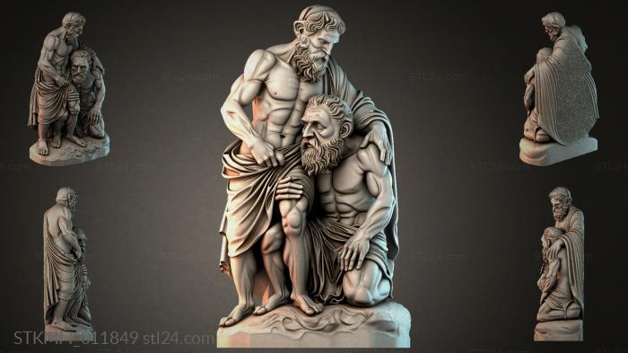 Мифологические (STKMFI_011849) 3D модель для ЧПУ станка