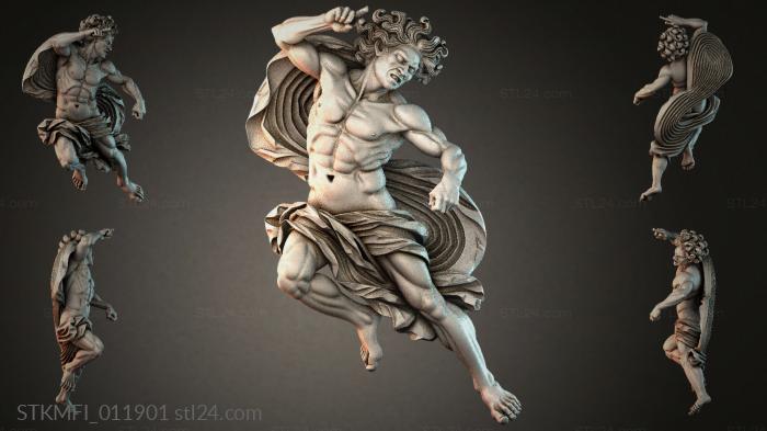 Мифологические (STKMFI_011901) 3D модель для ЧПУ станка