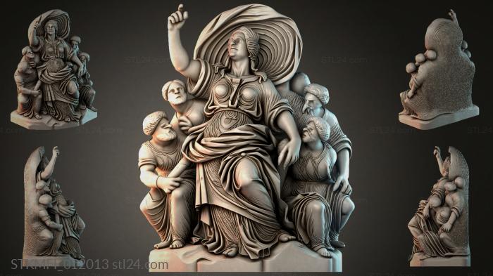 Мифологические (STKMFI_012013) 3D модель для ЧПУ станка