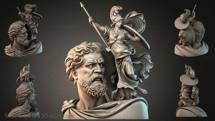 Мифологические (STKMFI_012150) 3D модель для ЧПУ станка