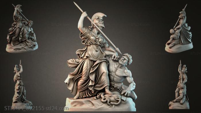 Мифологические (STKMFI_012155) 3D модель для ЧПУ станка