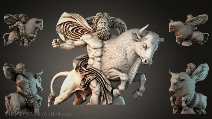 Мифологические (STKMFI_012456) 3D модель для ЧПУ станка