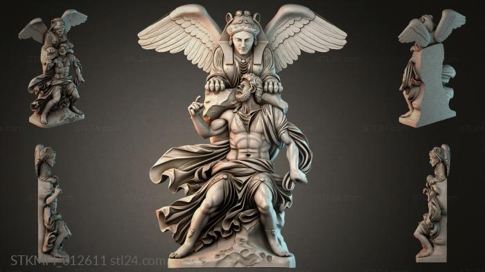 Мифологические (STKMFI_012611) 3D модель для ЧПУ станка