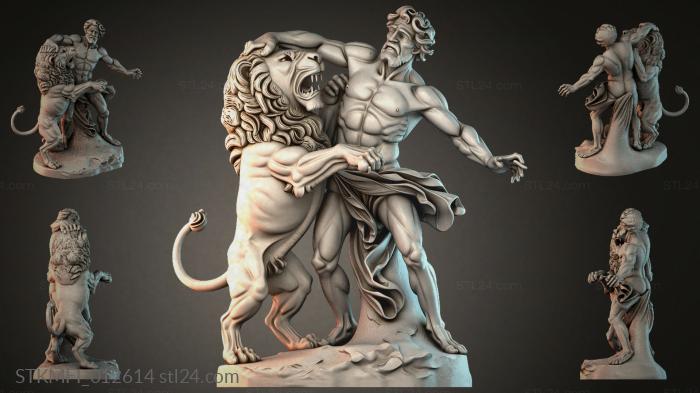 Мифологические (STKMFI_012614) 3D модель для ЧПУ станка