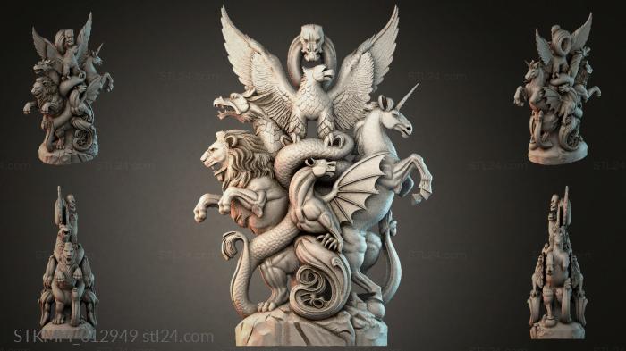 Мифологические (STKMFI_012949) 3D модель для ЧПУ станка