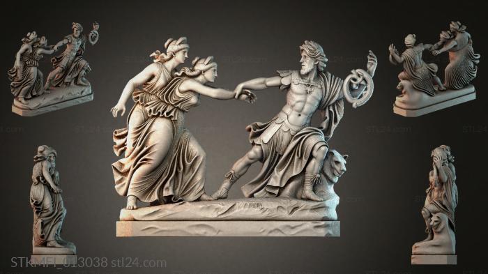 Мифологические (STKMFI_013038) 3D модель для ЧПУ станка