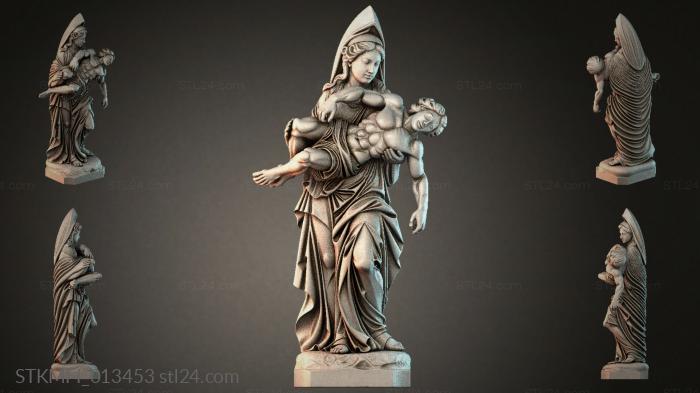 Мифологические (STKMFI_013453) 3D модель для ЧПУ станка