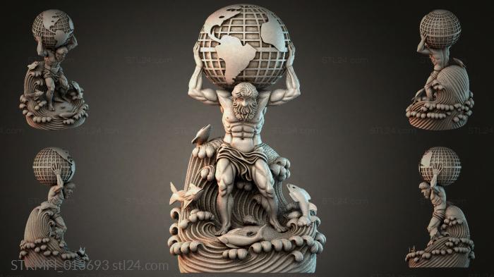 Мифологические (STKMFI_013693) 3D модель для ЧПУ станка