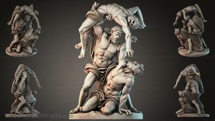 Мифологические (STKMFI_013704) 3D модель для ЧПУ станка