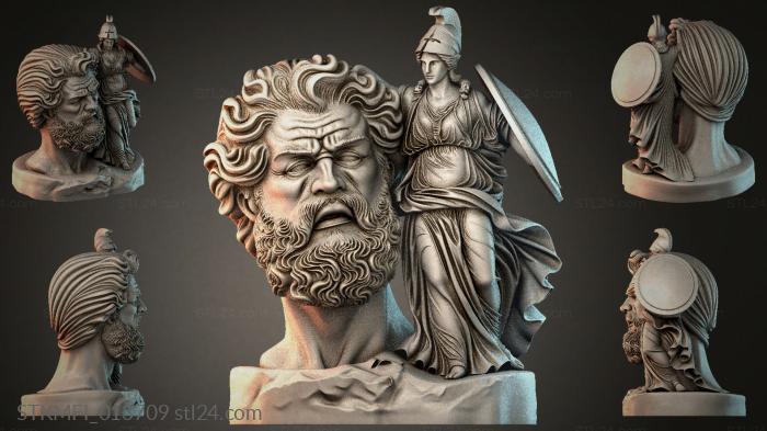 Мифологические (STKMFI_013709) 3D модель для ЧПУ станка