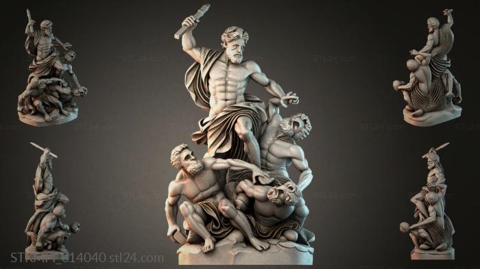 Мифологические (STKMFI_014040) 3D модель для ЧПУ станка