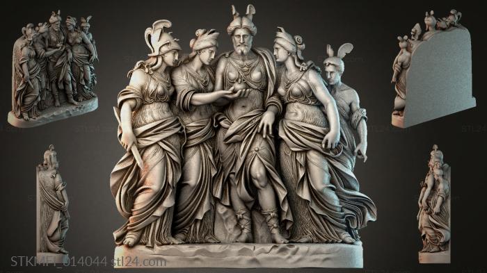 Мифологические (STKMFI_014044) 3D модель для ЧПУ станка