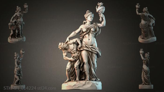 Мифологические (STKMFI_014224) 3D модель для ЧПУ станка