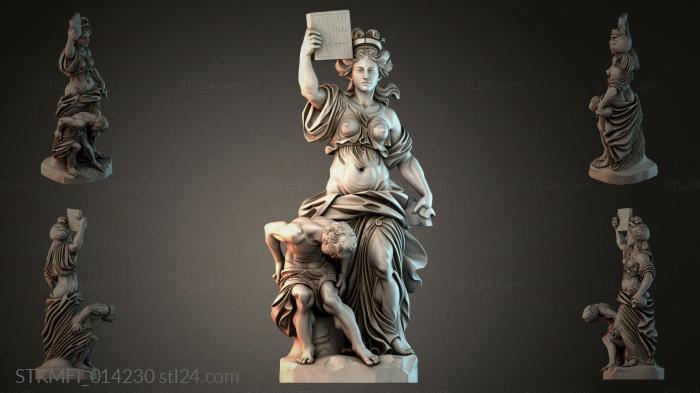 Мифологические (STKMFI_014230) 3D модель для ЧПУ станка