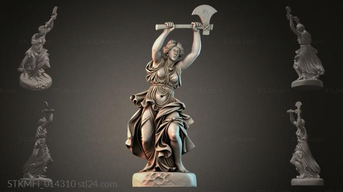 Мифологические (STKMFI_014310) 3D модель для ЧПУ станка