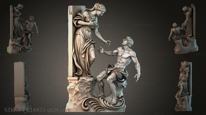 Мифологические (STKMFI_014455) 3D модель для ЧПУ станка