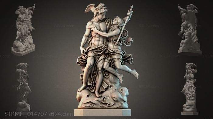 Мифологические (STKMFI_014707) 3D модель для ЧПУ станка