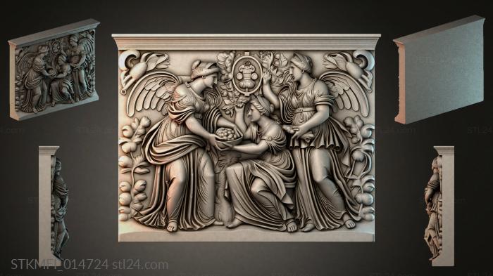 Мифологические (STKMFI_014724) 3D модель для ЧПУ станка
