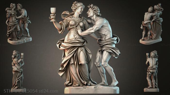 Мифологические (STKMFI_015054) 3D модель для ЧПУ станка