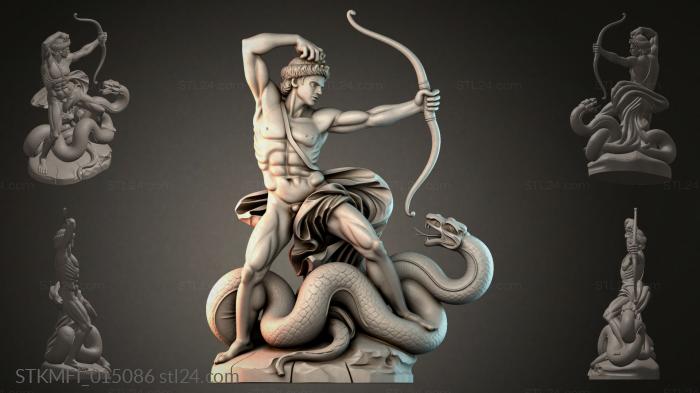 Мифологические (STKMFI_015086) 3D модель для ЧПУ станка