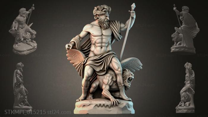 Мифологические (STKMFI_015215) 3D модель для ЧПУ станка