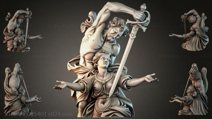 Мифологические (STKMFI_015401) 3D модель для ЧПУ станка