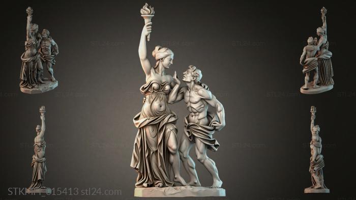Мифологические (STKMFI_015413) 3D модель для ЧПУ станка