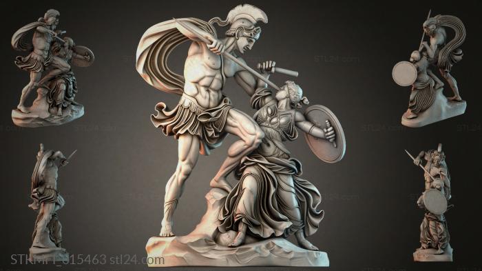 Мифологические (STKMFI_015463) 3D модель для ЧПУ станка