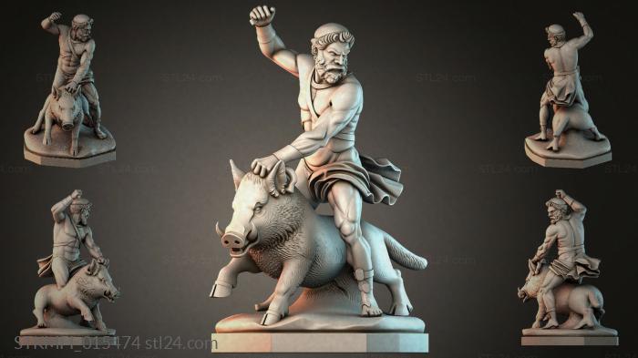 Мифологические (STKMFI_015474) 3D модель для ЧПУ станка