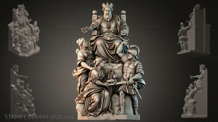 Мифологические (STKMFI_015494) 3D модель для ЧПУ станка