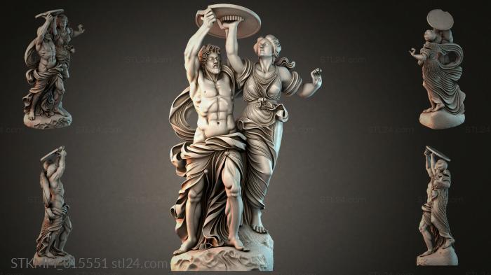 Мифологические (STKMFI_015551) 3D модель для ЧПУ станка