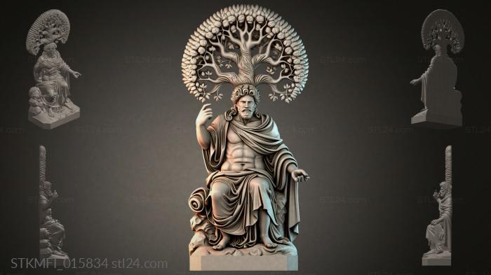 Мифологические (STKMFI_015834) 3D модель для ЧПУ станка