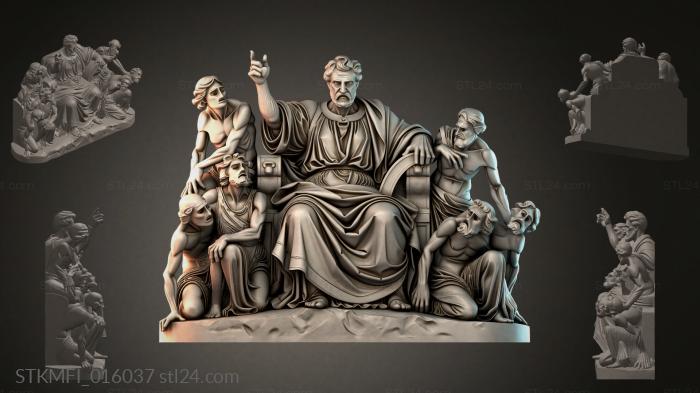 Мифологические (STKMFI_016037) 3D модель для ЧПУ станка