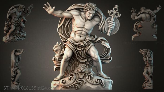 Мифологические (STKMFI_016155) 3D модель для ЧПУ станка