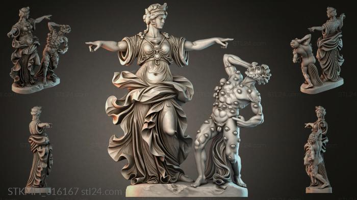 Мифологические (STKMFI_016167) 3D модель для ЧПУ станка
