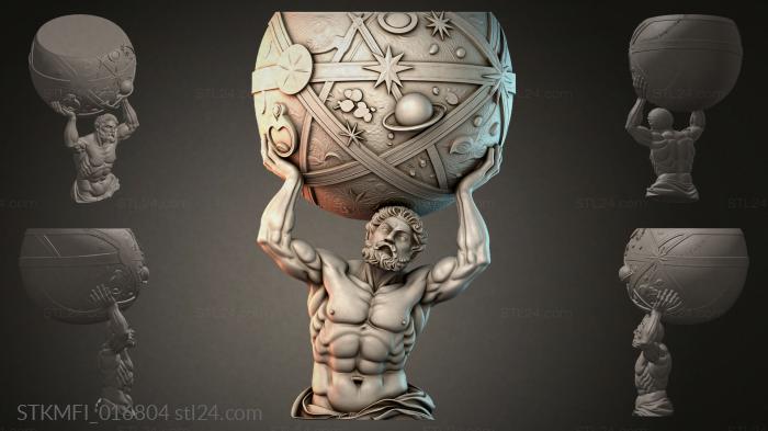 Мифологические (STKMFI_016804) 3D модель для ЧПУ станка