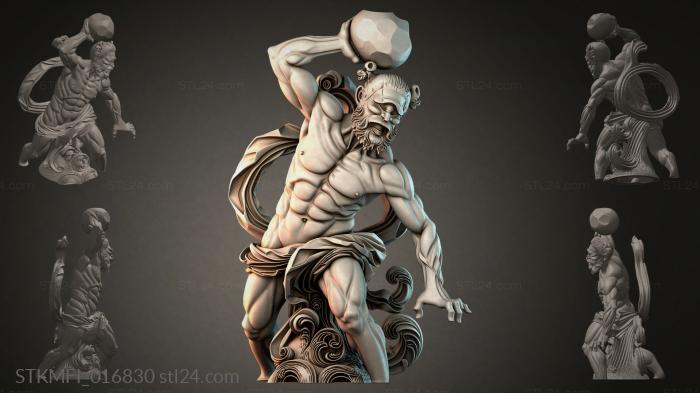 Мифологические (STKMFI_016830) 3D модель для ЧПУ станка