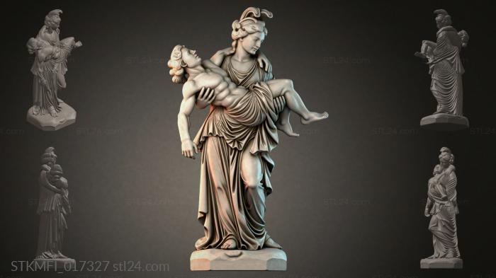Мифологические (STKMFI_017327) 3D модель для ЧПУ станка
