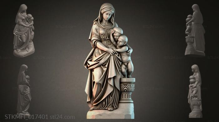 Мифологические (STKMFI_017401) 3D модель для ЧПУ станка