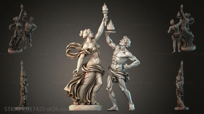 Мифологические (STKMFI_017422) 3D модель для ЧПУ станка