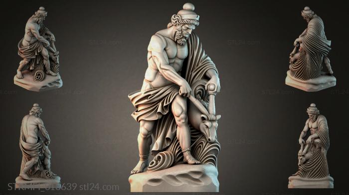 Мифологические (STKMFI_018639) 3D модель для ЧПУ станка
