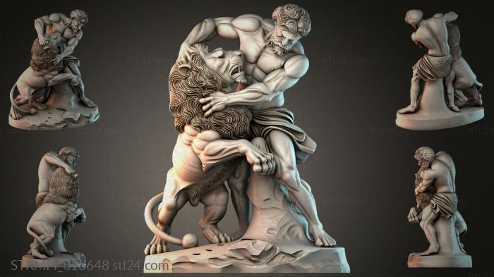 Мифологические (STKMFI_018648) 3D модель для ЧПУ станка