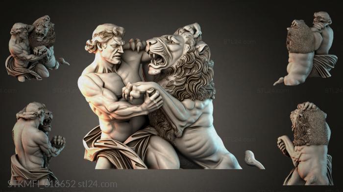 Мифологические (STKMFI_018652) 3D модель для ЧПУ станка