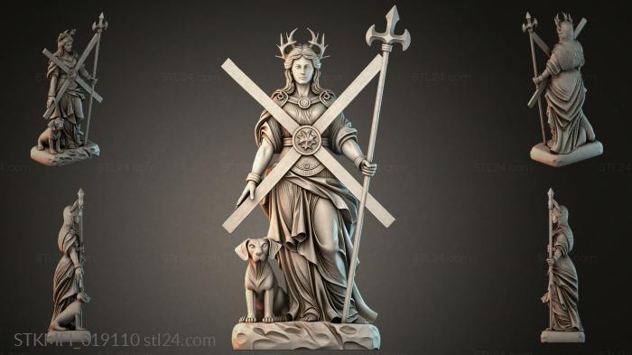 Мифологические (STKMFI_019110) 3D модель для ЧПУ станка