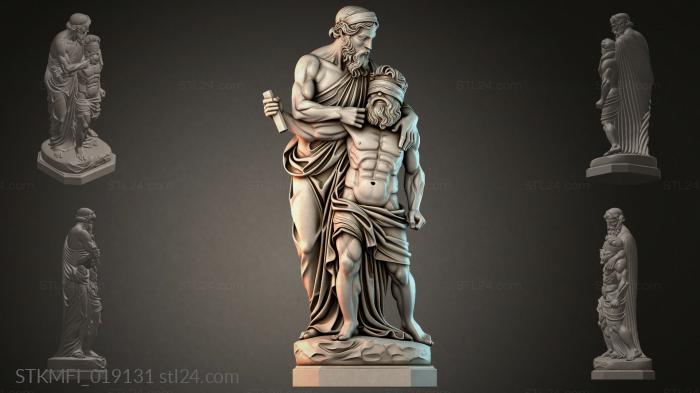 Мифологические (STKMFI_019131) 3D модель для ЧПУ станка