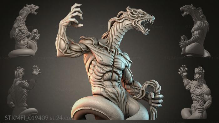 Мифологические (STKMFI_019409) 3D модель для ЧПУ станка