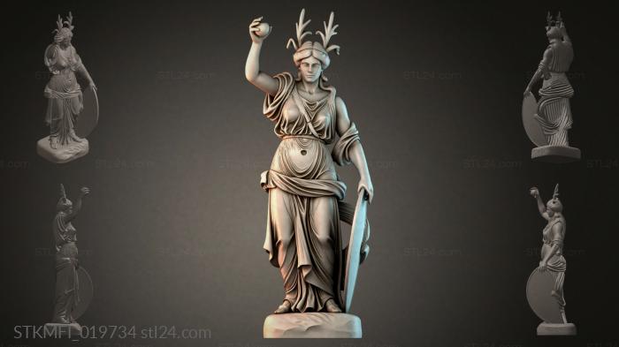 Мифологические (STKMFI_019734) 3D модель для ЧПУ станка