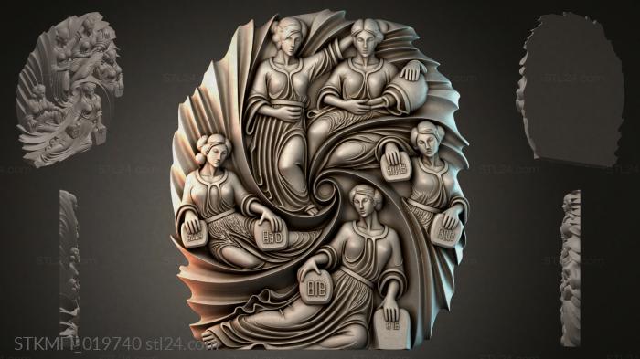 Мифологические (STKMFI_019740) 3D модель для ЧПУ станка