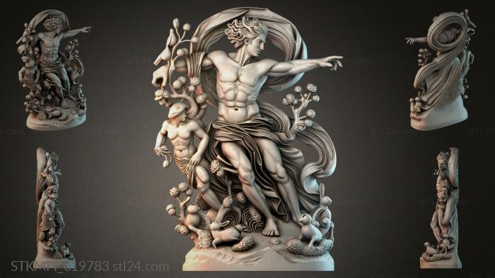 Мифологические (STKMFI_019783) 3D модель для ЧПУ станка