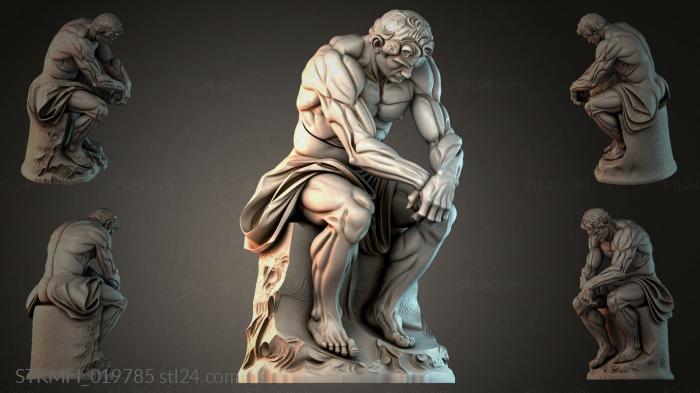 Мифологические (STKMFI_019785) 3D модель для ЧПУ станка
